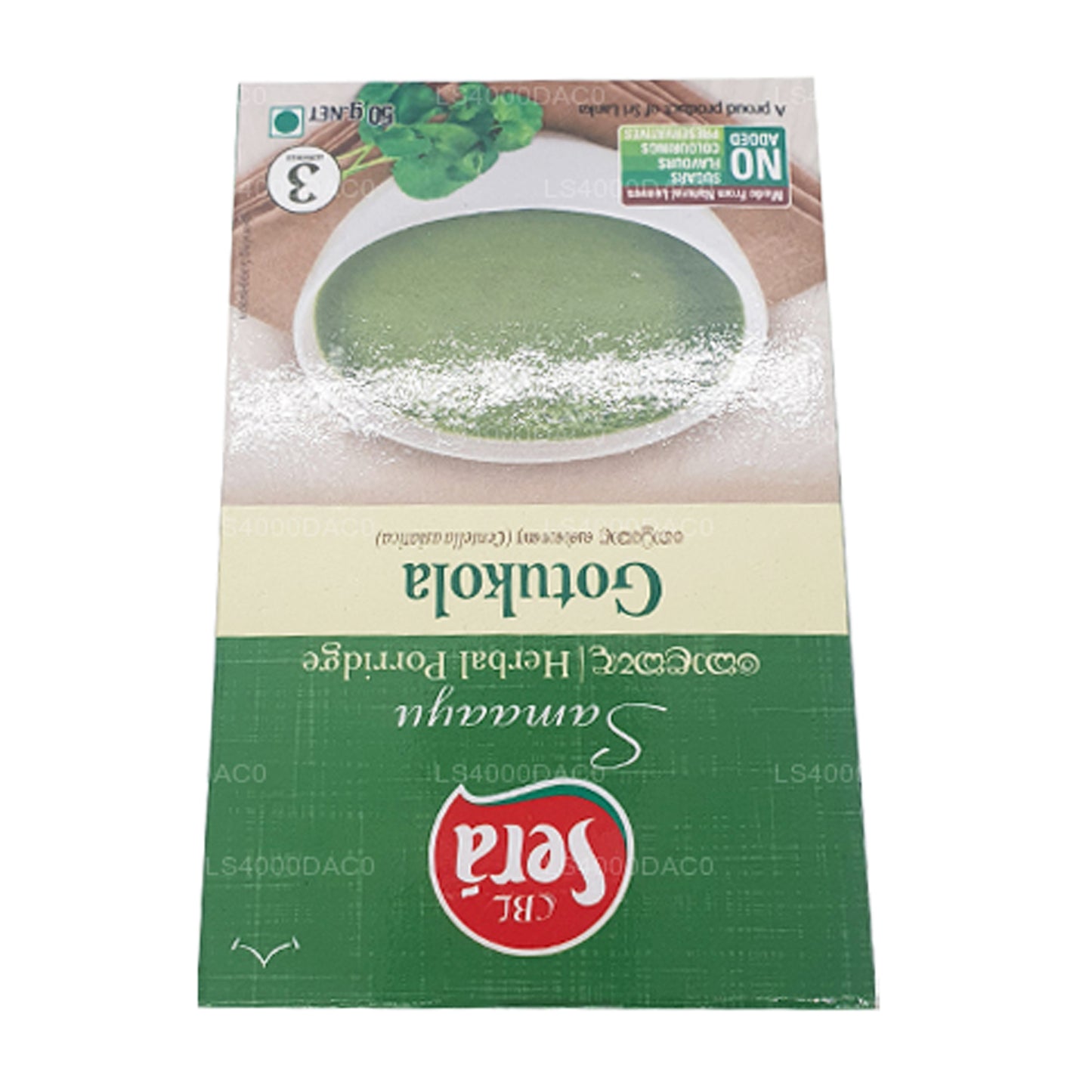 Sera Gotukola Bitkisel Yulaf lapası (50g)