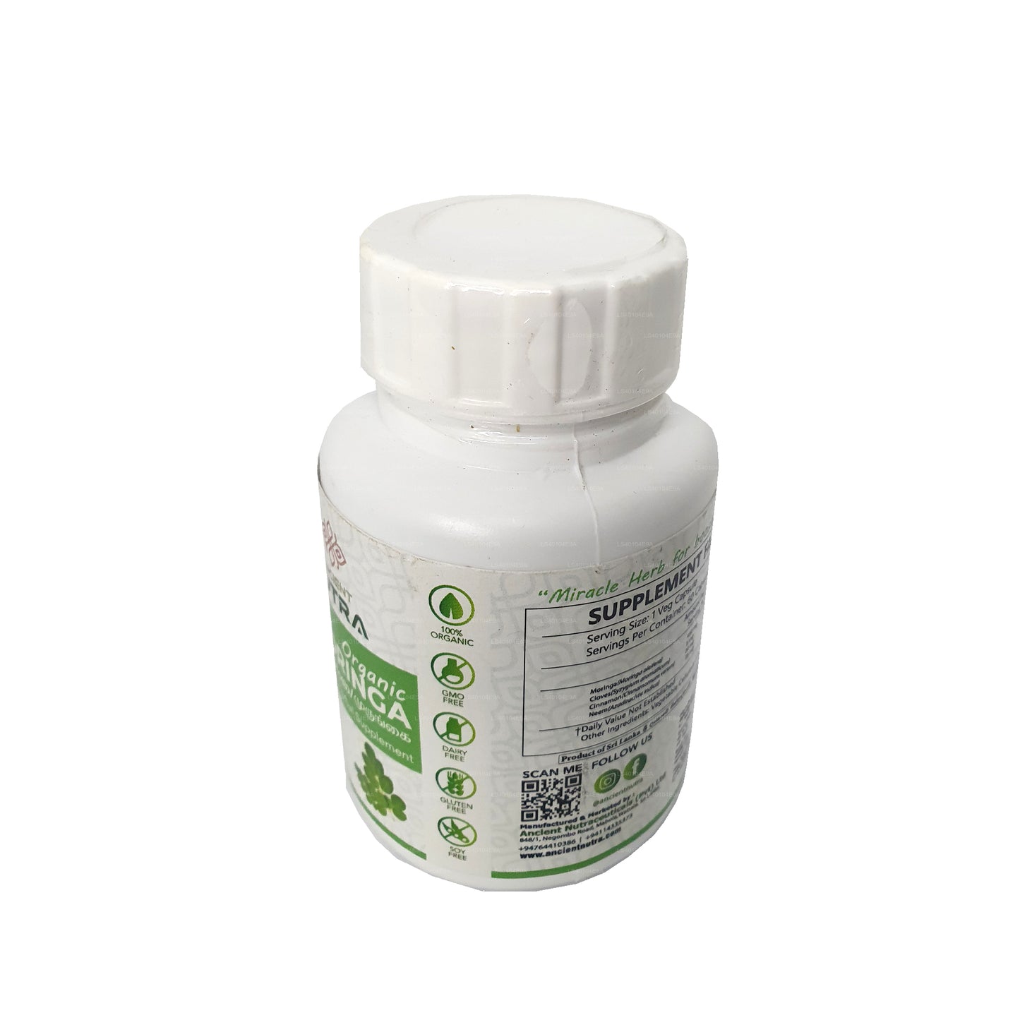 Ancient Nutra Moringa (60 Capsules)