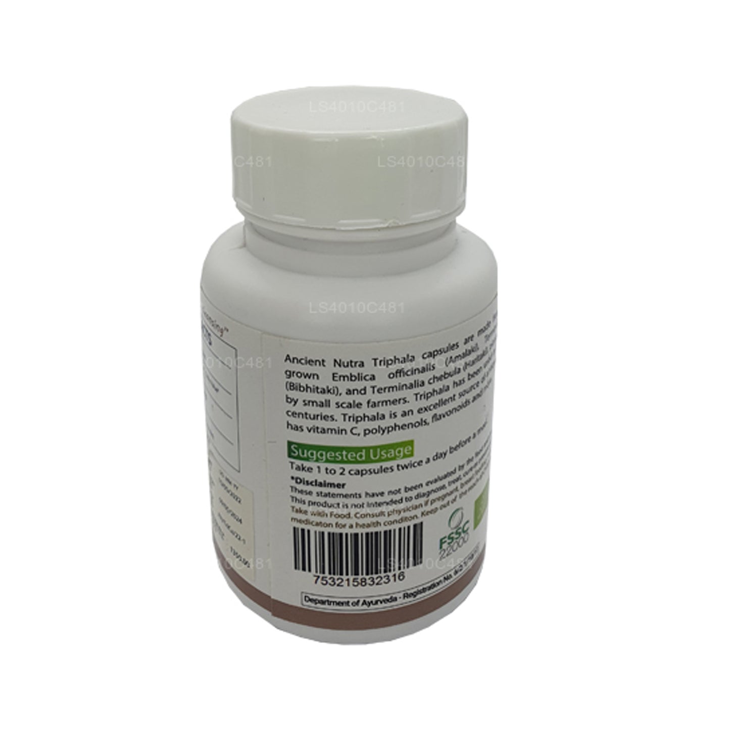 Antik Nutra Triphala (60 Kapsül)