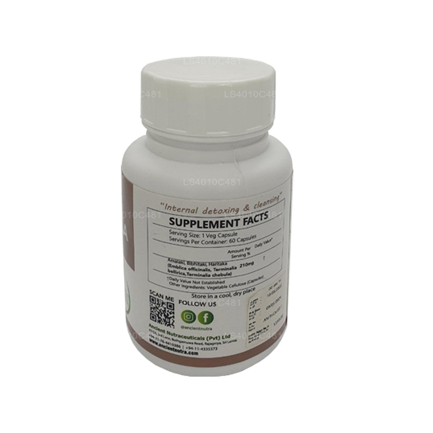 Antik Nutra Triphala (60 Kapsül)