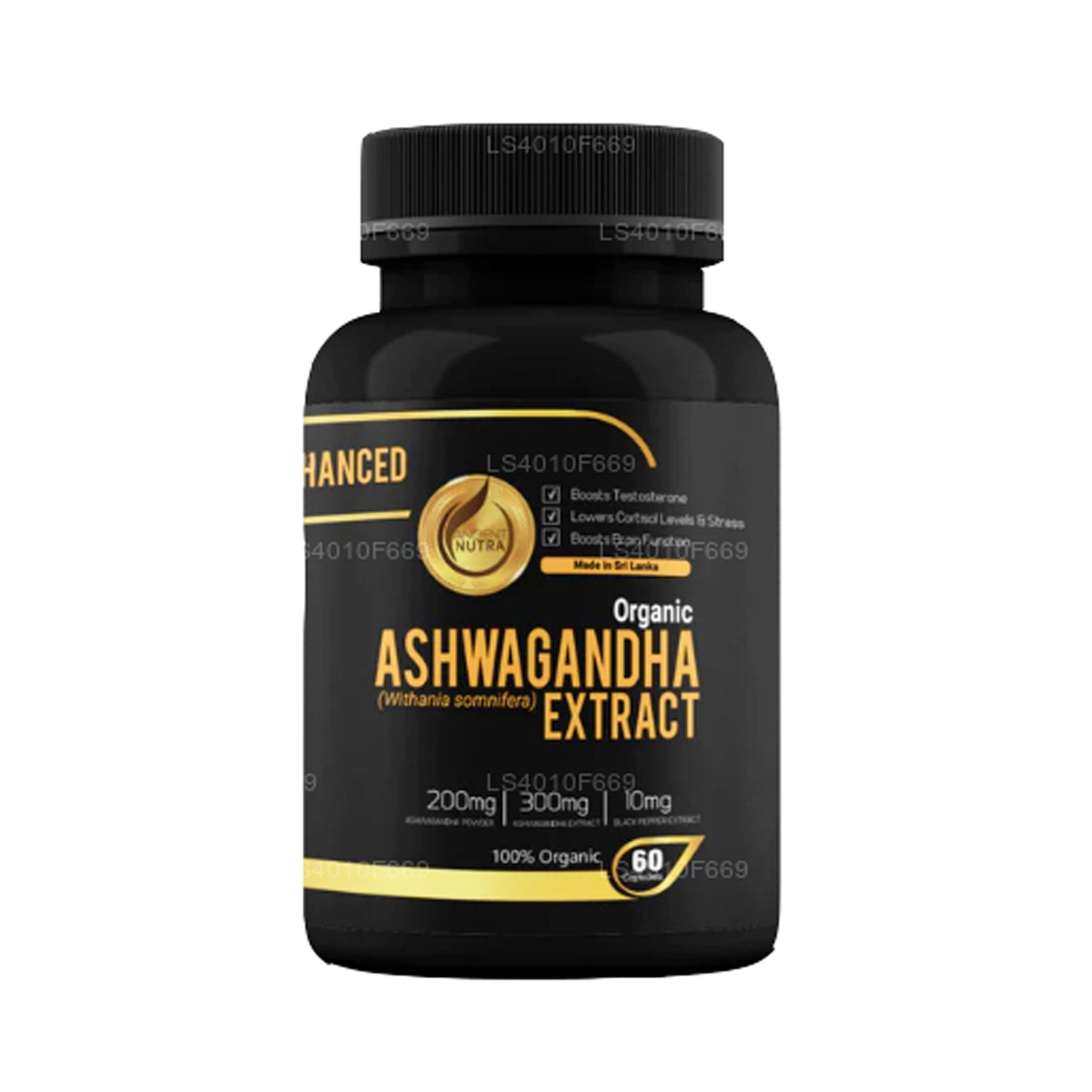Antik Nutra Ashwagandha Özü (60 Kapsül)