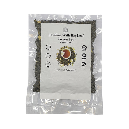 Lakpura Yasemin ve Büyük Yapraklı Yeşil Çay (100g)