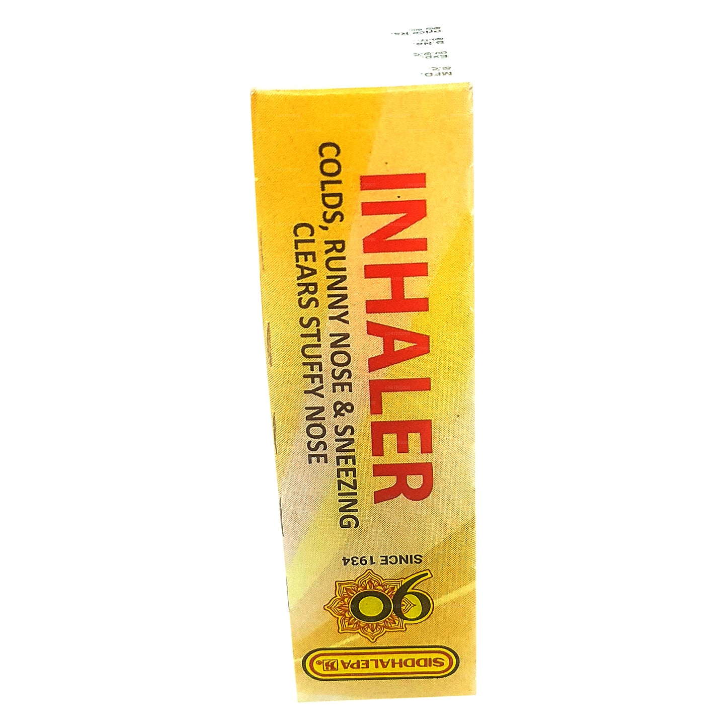 Siddhalepa Ayurveda Bitkisel İnhalatör