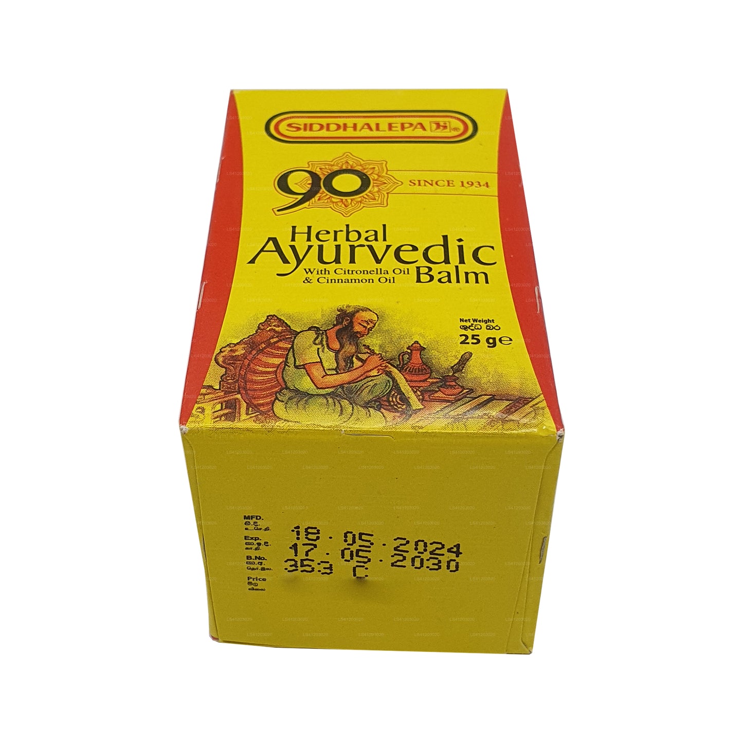 Siddhalepa Ayurveda Bitkisel Balsam