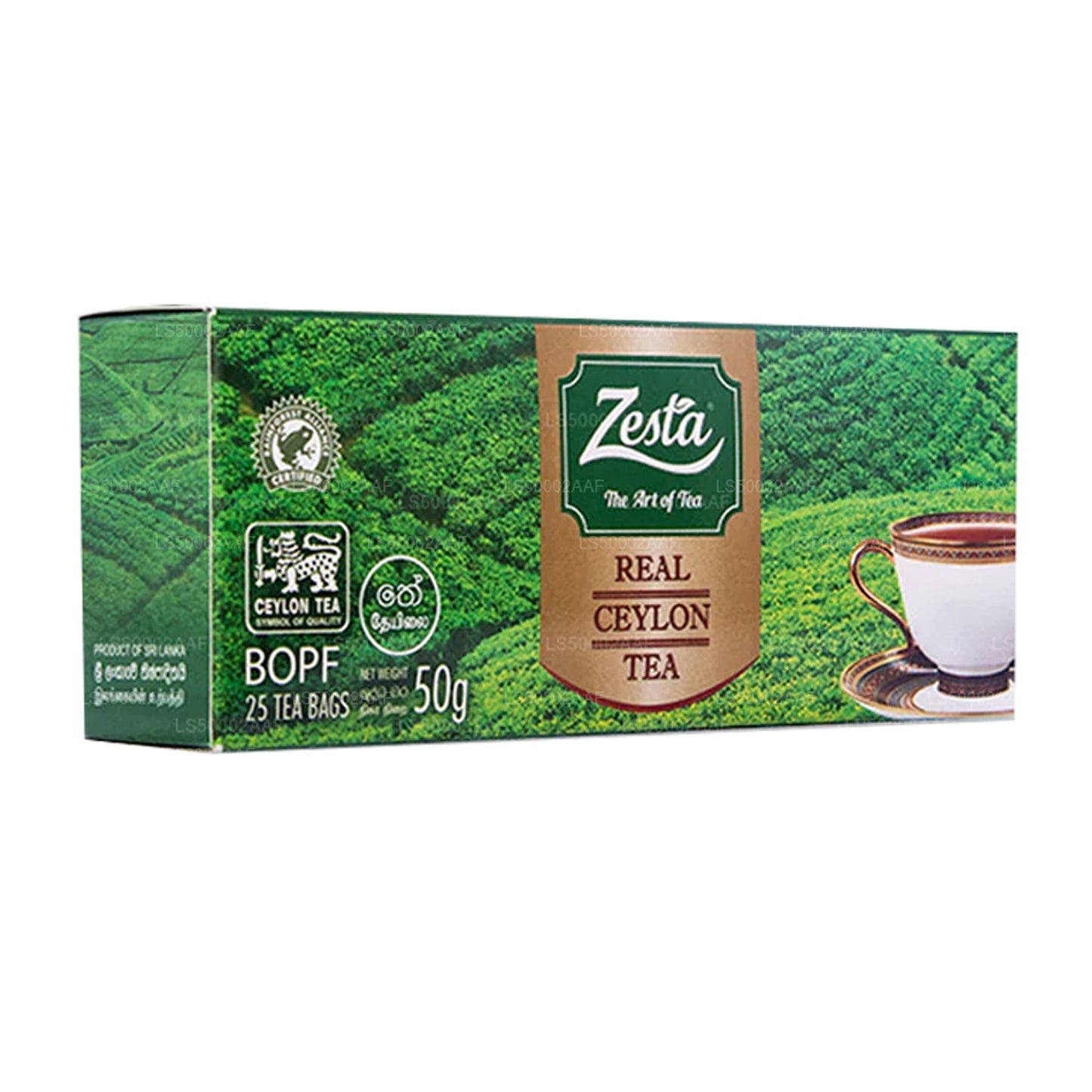 Zesta Gerçek Seylan Çayı (50g) 25 Çay Poşeti