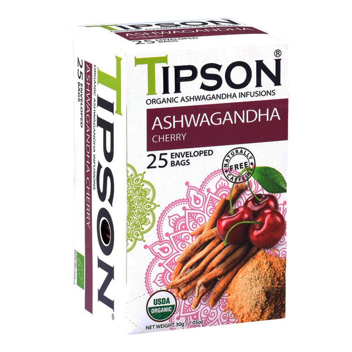 Tipson Çay Organik Kirazlı Ashwagandha (30g)