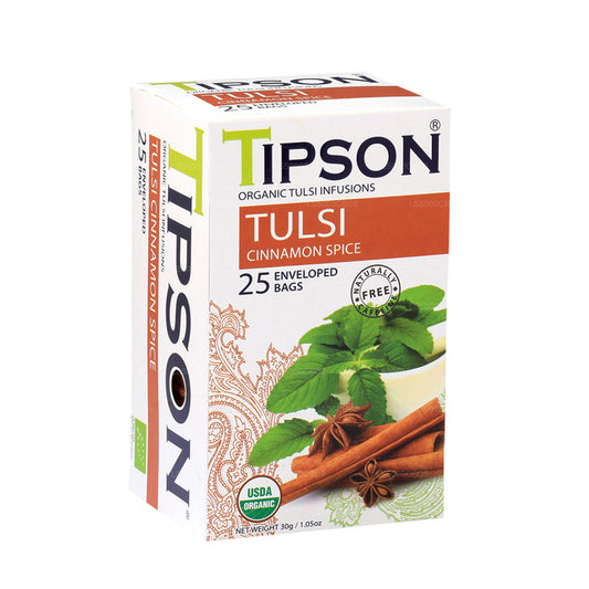 Tipson Tarçın Baharatlı Organik Tulsi (30g) 25 Çay Poşeti