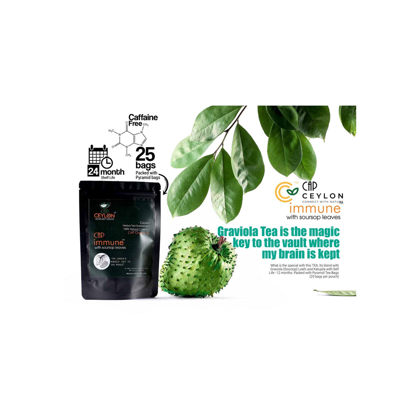 CAP Seylan Bağışıklık Çayı (50g)