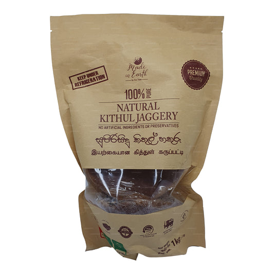 Dünyada Üretilen Saf Doğal Kithul Jaggery (500g)