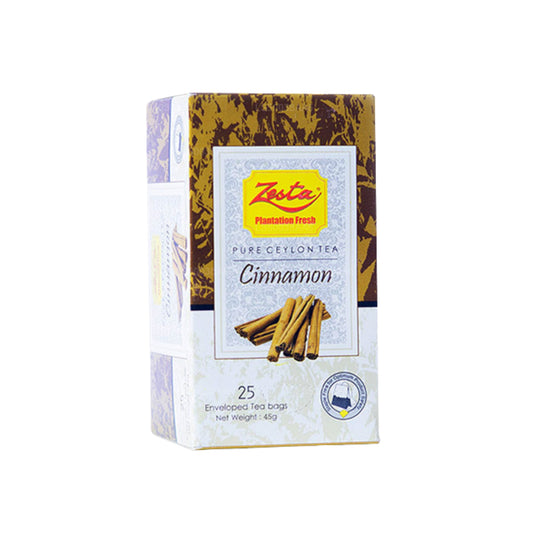 Zesta Tarçınlı Siyah Çay (45g) 25 Çay Poşeti