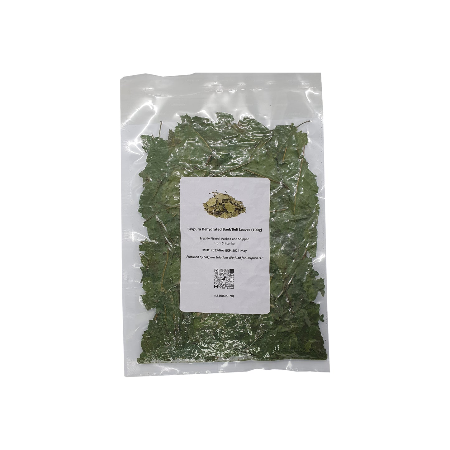 Lakpura Kurutulmuş Bael/Beli Yaprakları