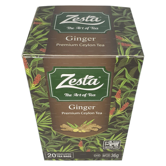 Zesta Zencefil Premium Seylan Çayı (36g) 20 Poşet Çay