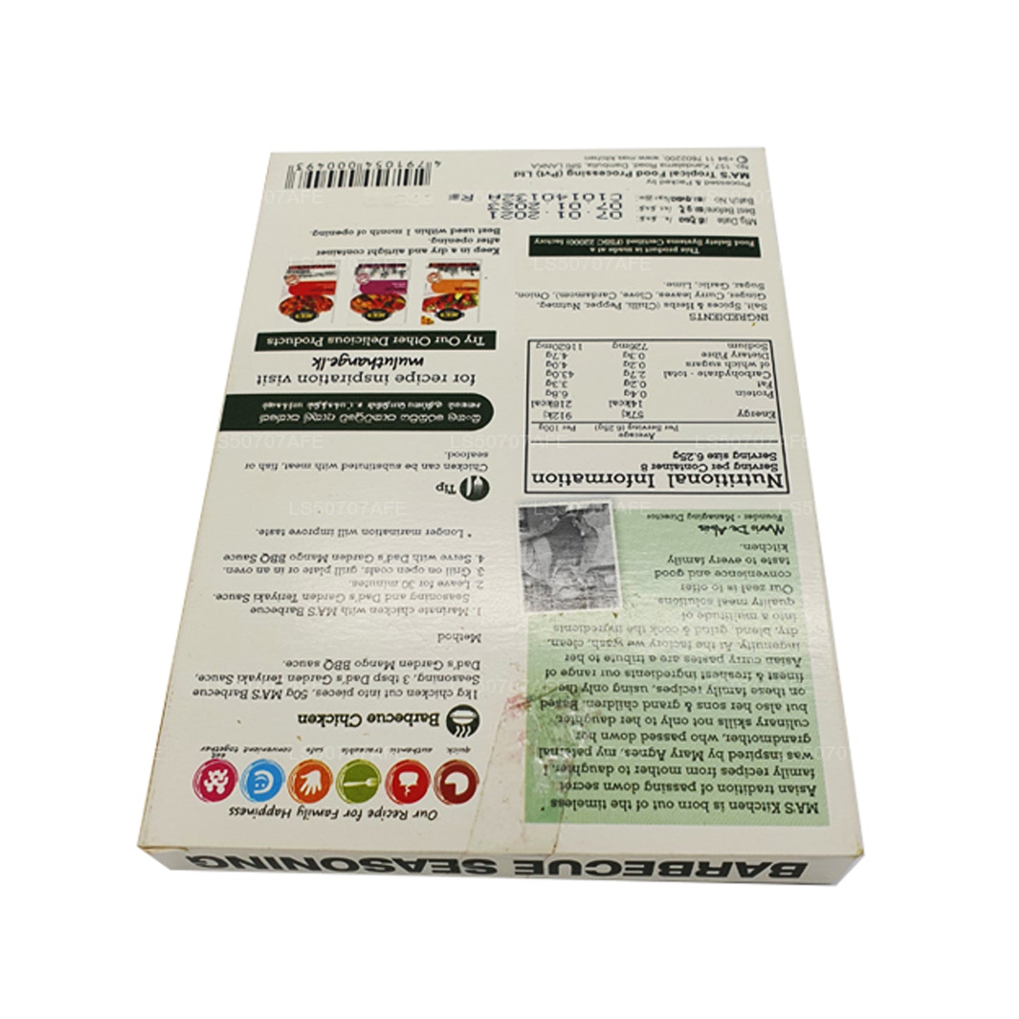 Ma's Kitchen Barbekü Baharatı (50g)