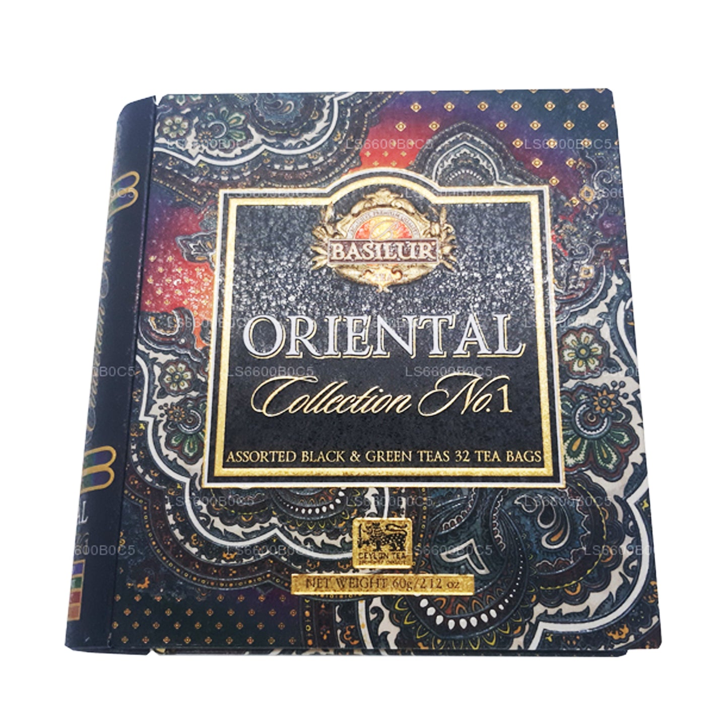 Basilur Oriental Collection Çay kitabı Cilt 1 (60g) 32 Poşet Çay