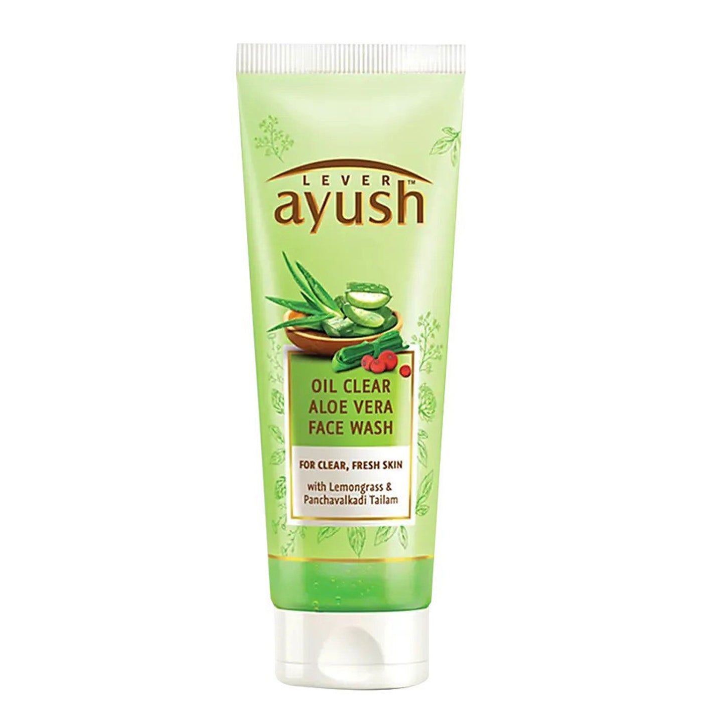 Ayush Doğal Ayurveda Yağı Şeffaf Aloe Vera Yüz Yıkama (80g)