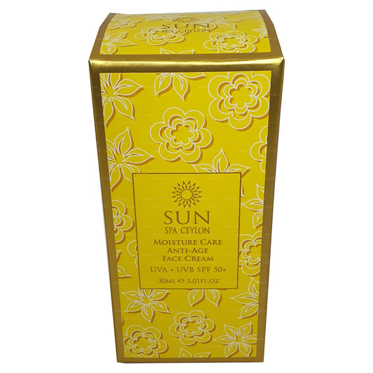 Spa Ceylon SUN Nem Bakımı Yaşlanma Karşıtı Yüz Kremi “SPF 50+” (50ml)