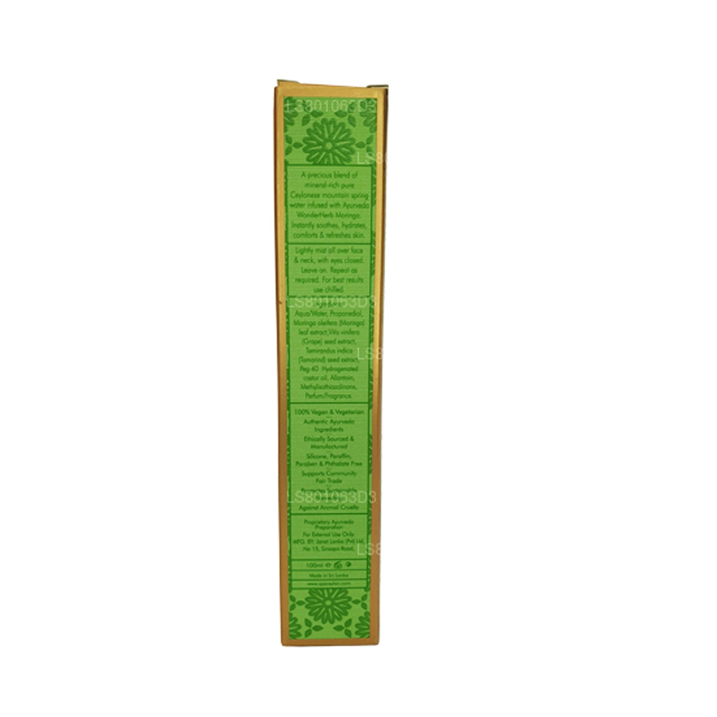 Spa Seylan Moringa Nemlendirici Yüz Suyu Sisi (100ml)