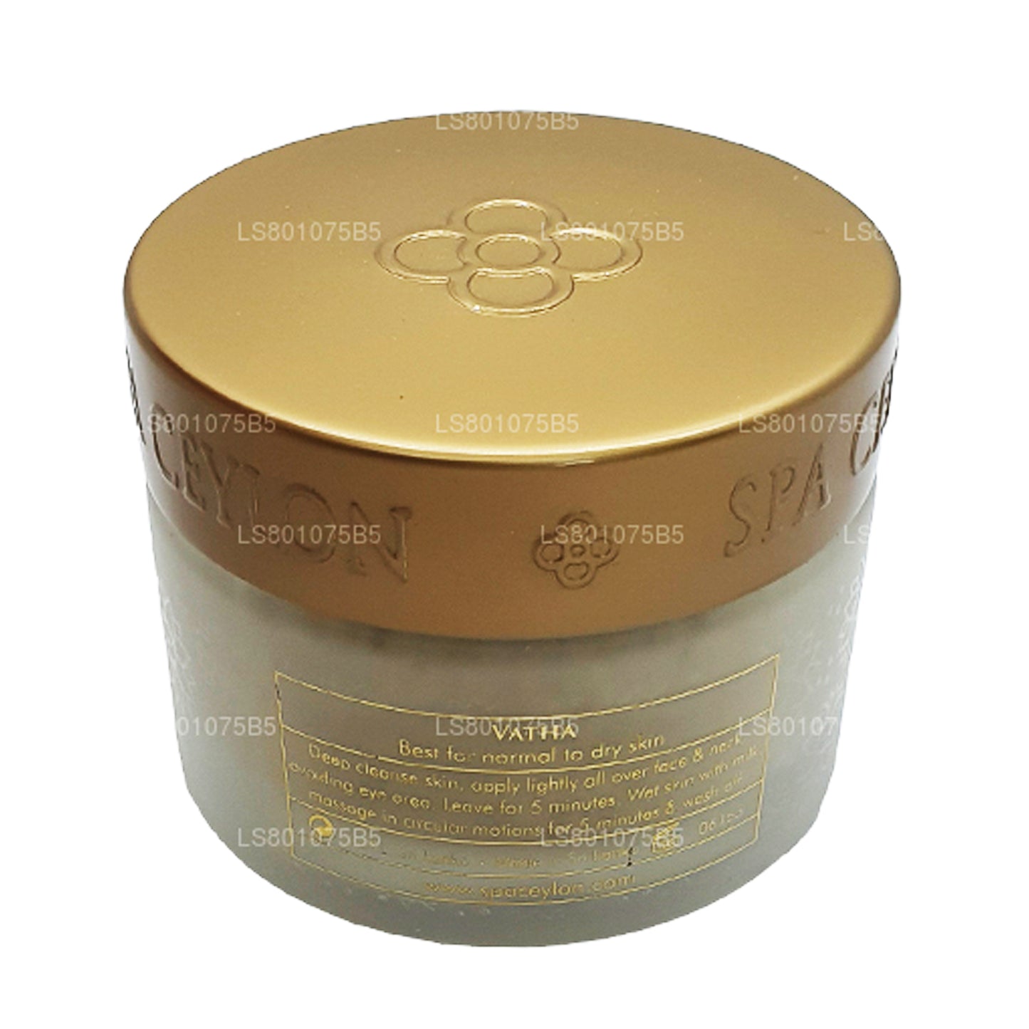 Spa Seylan Beyaz Sümbülteberoz Yüz Ovma (100g)