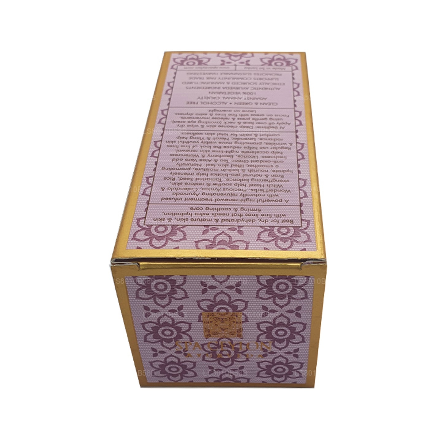 Spa Seylan Cilt Uyku Demirhindi Tohumu Gelişmiş Kaldırma ve Canlandırıcı Gece Yüz Serumu (30ml)