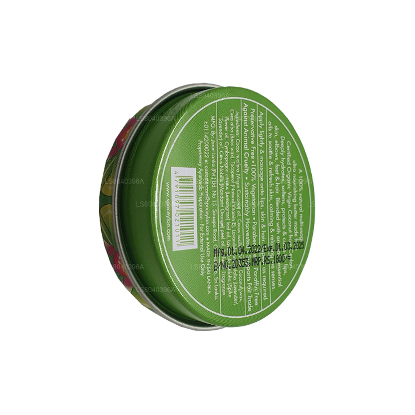Spa Seylan Limon Mandalina Bakire Hindistan Cevizi Doğal Tereyağı (25g)