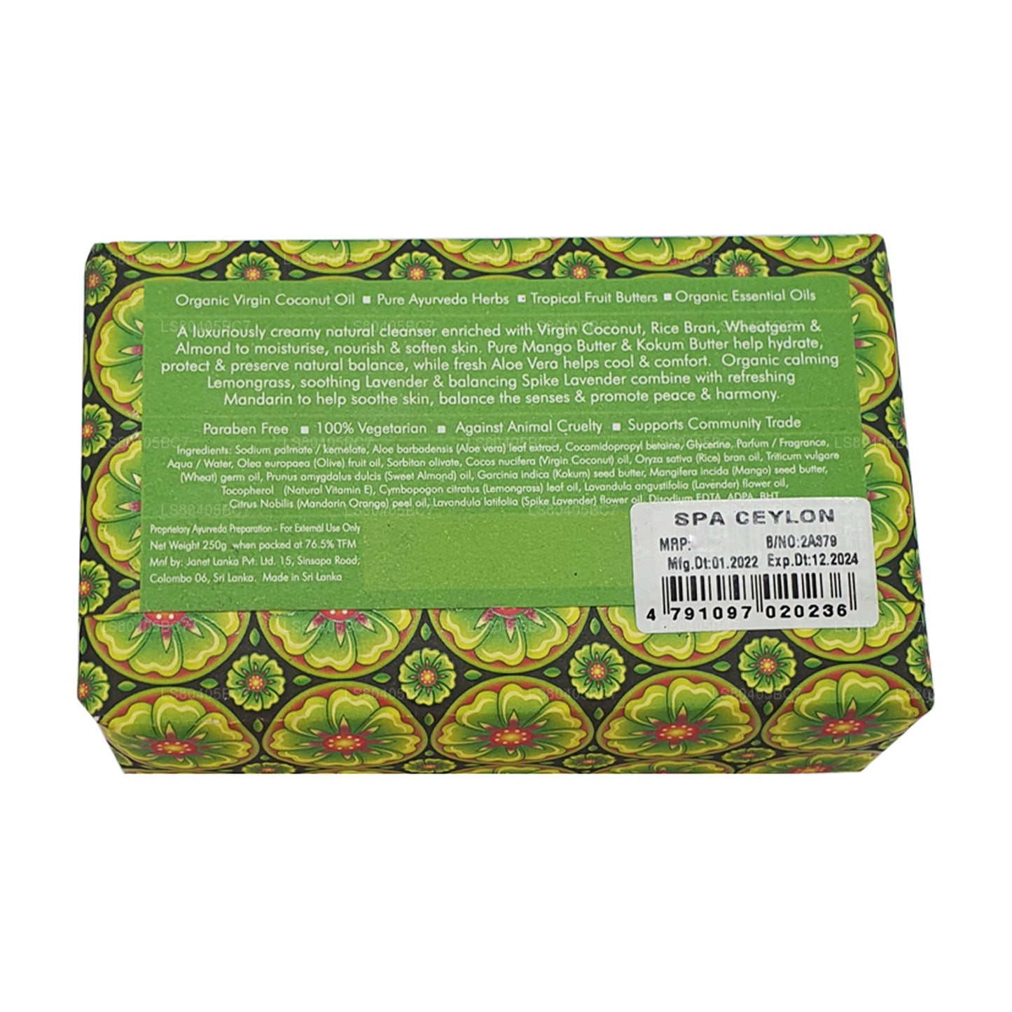 Spa Seylan Limon Mandalina Lüks Sabun (250g)