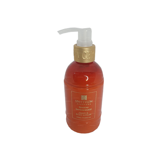 Spa Seylan Şehvetli Sandal Ağacı El ve Vücut Losyonu (250ml)