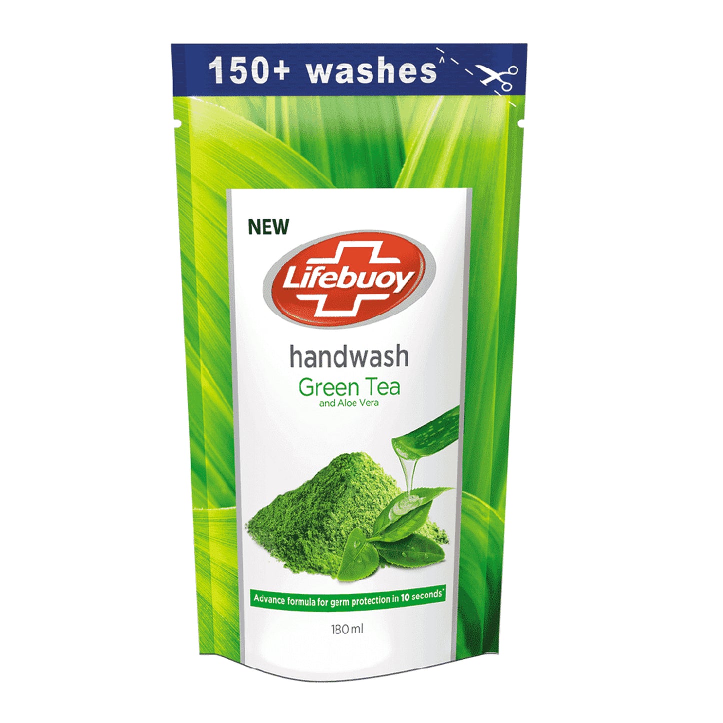 Lifebuoy Aloe Vera ile Yeşil Çay El Yıkama Dolum Kılıfı (180ml)