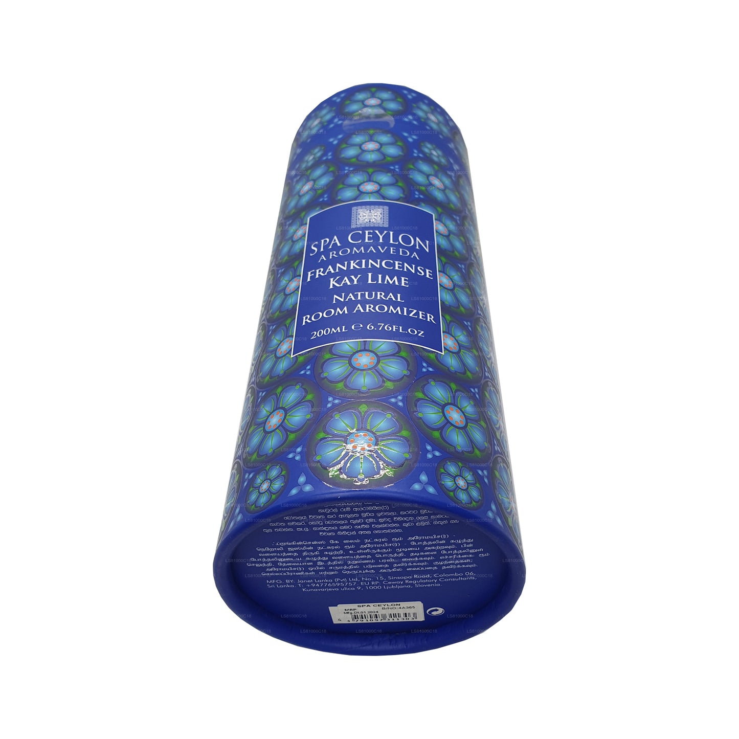 Kireç Doğal Oda Aromizer için Spa Seylan Buhur (190ml)