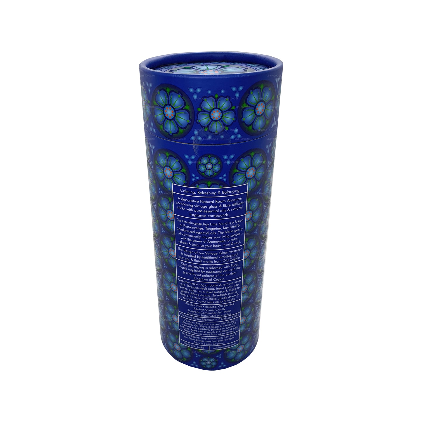 Kireç Doğal Oda Aromizer için Spa Seylan Buhur (190ml)