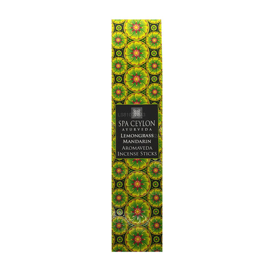 Spa Seylan Limon Otu Mandalina Aromaveda 30 Tütsü Çubukları
