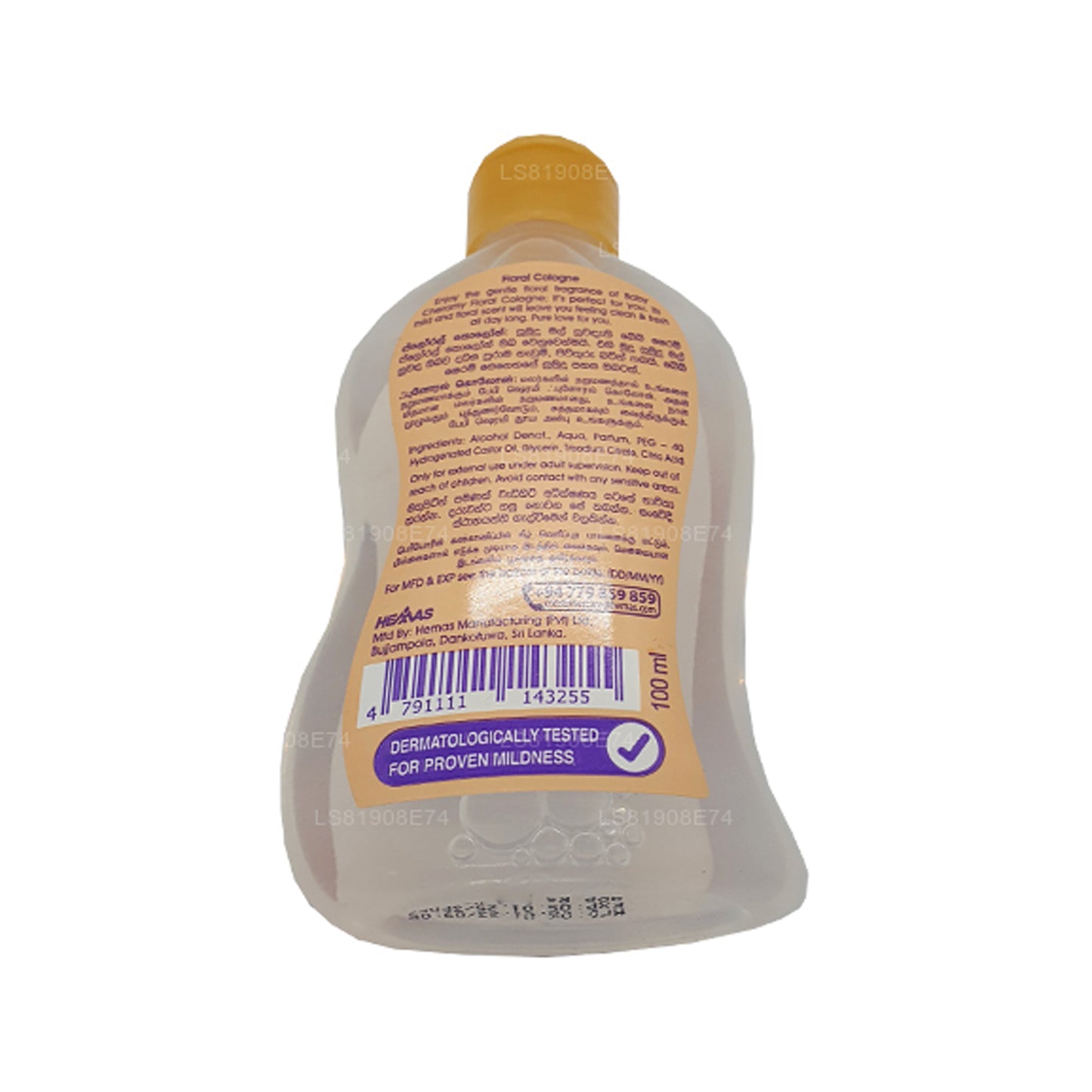 Bebek Cheramy Sparkle Sihirli Sis (Çiçekli Kolonya) 100ml