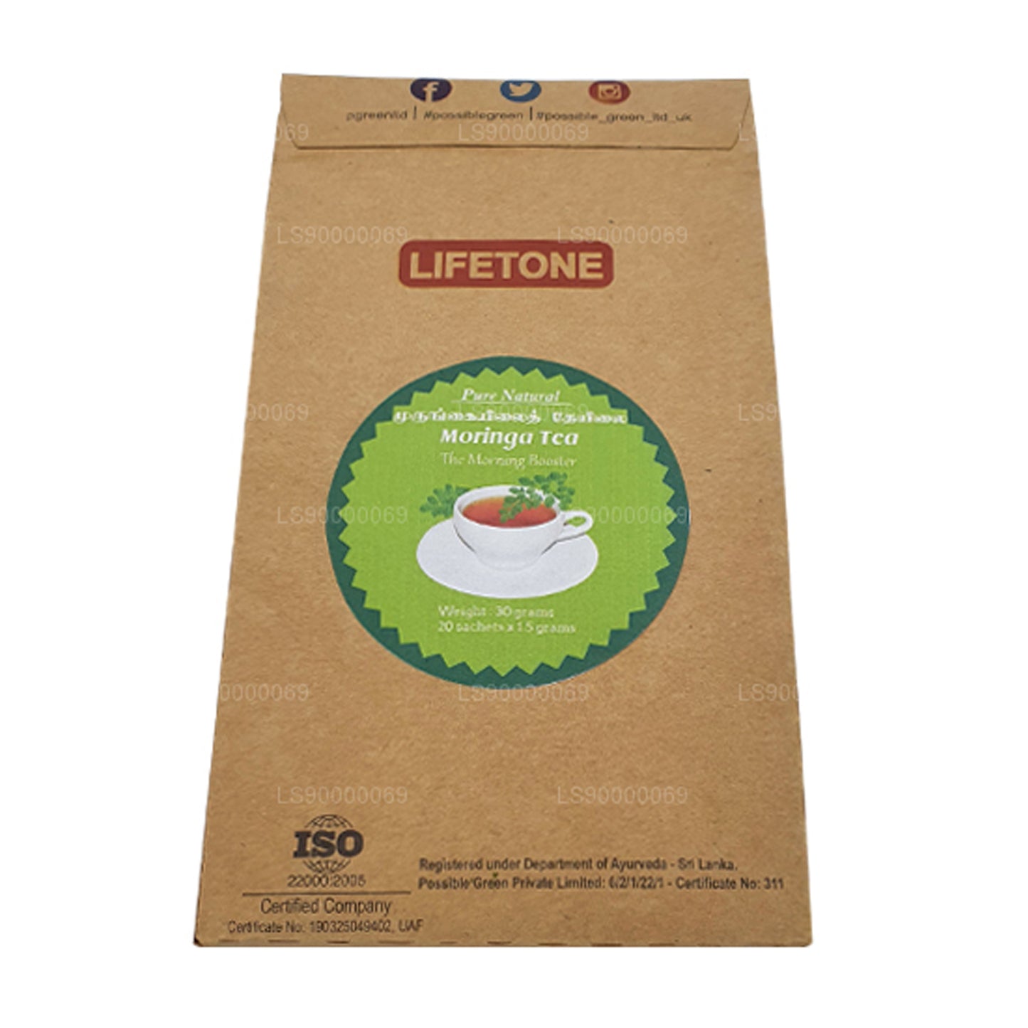 Lifetone Moringa Çayı (40g)