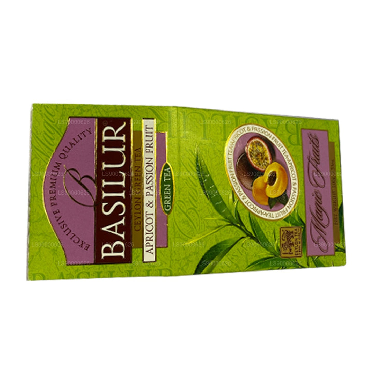 Basilur Sihirli Yeşil Kayısı ve Tutku Meyvesi (100g)
