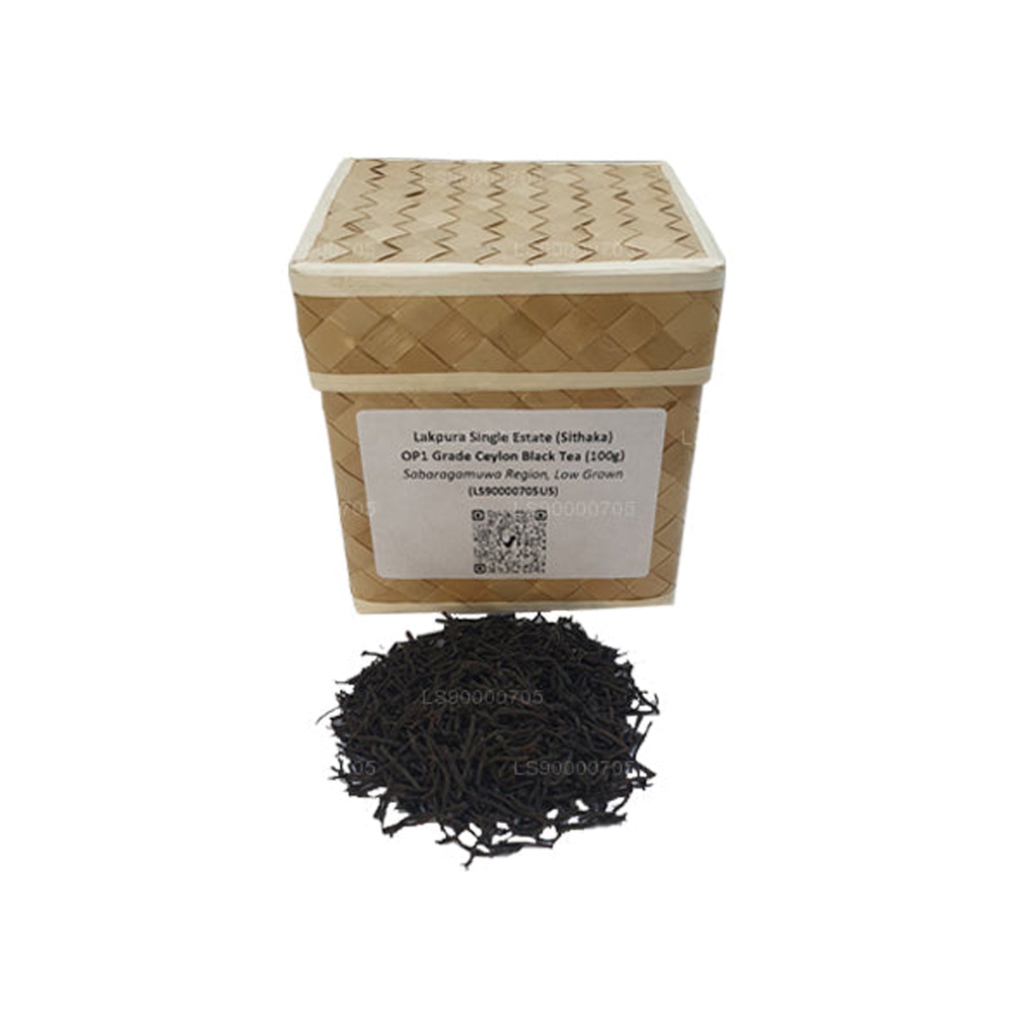 Lakpura Tek Emlak (Sithaka) OP1 Sınıfı Seylan Siyah Çay (100g)