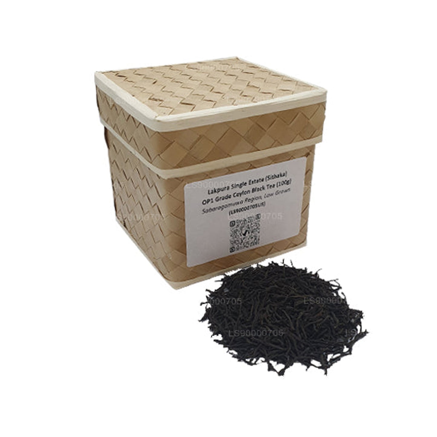 Lakpura Tek Emlak (Sithaka) OP1 Sınıfı Seylan Siyah Çay (100g)