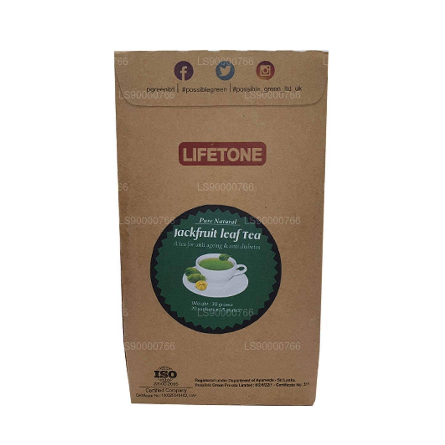 Lifetone Jackfruit Yaprak Çay (40g)