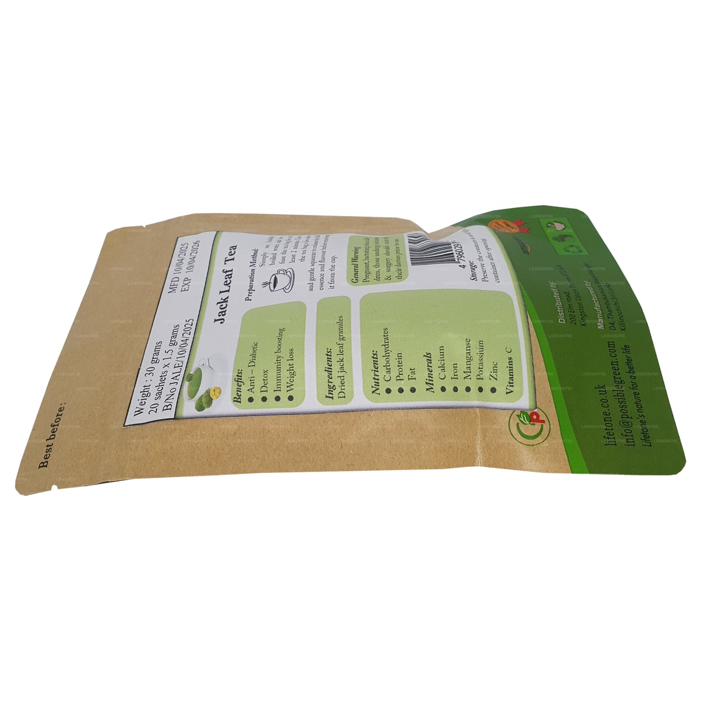Lifetone Jackfruit Yaprak Çay (40g)