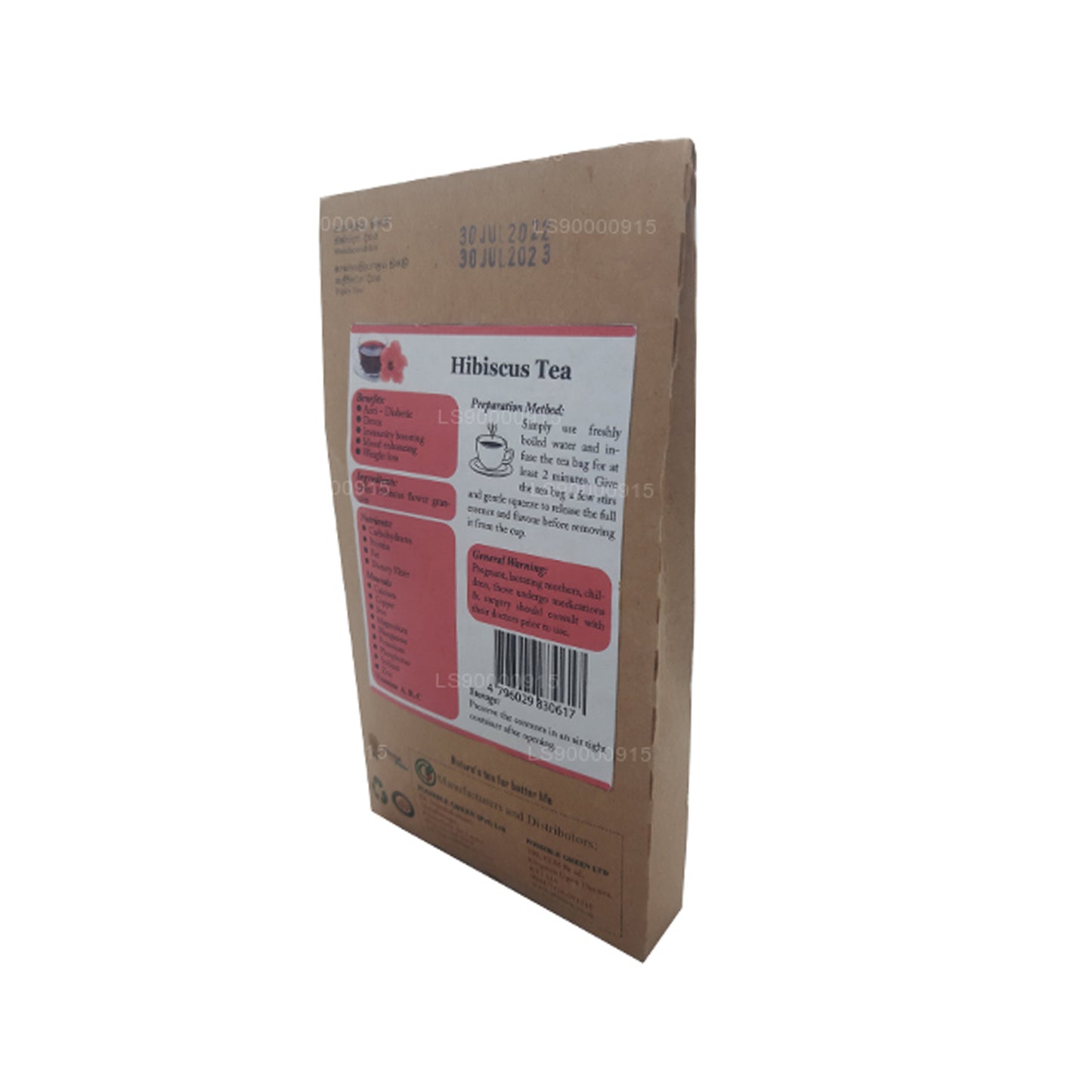 Lifetone Hibiscus Çiçek Çayı (30g)