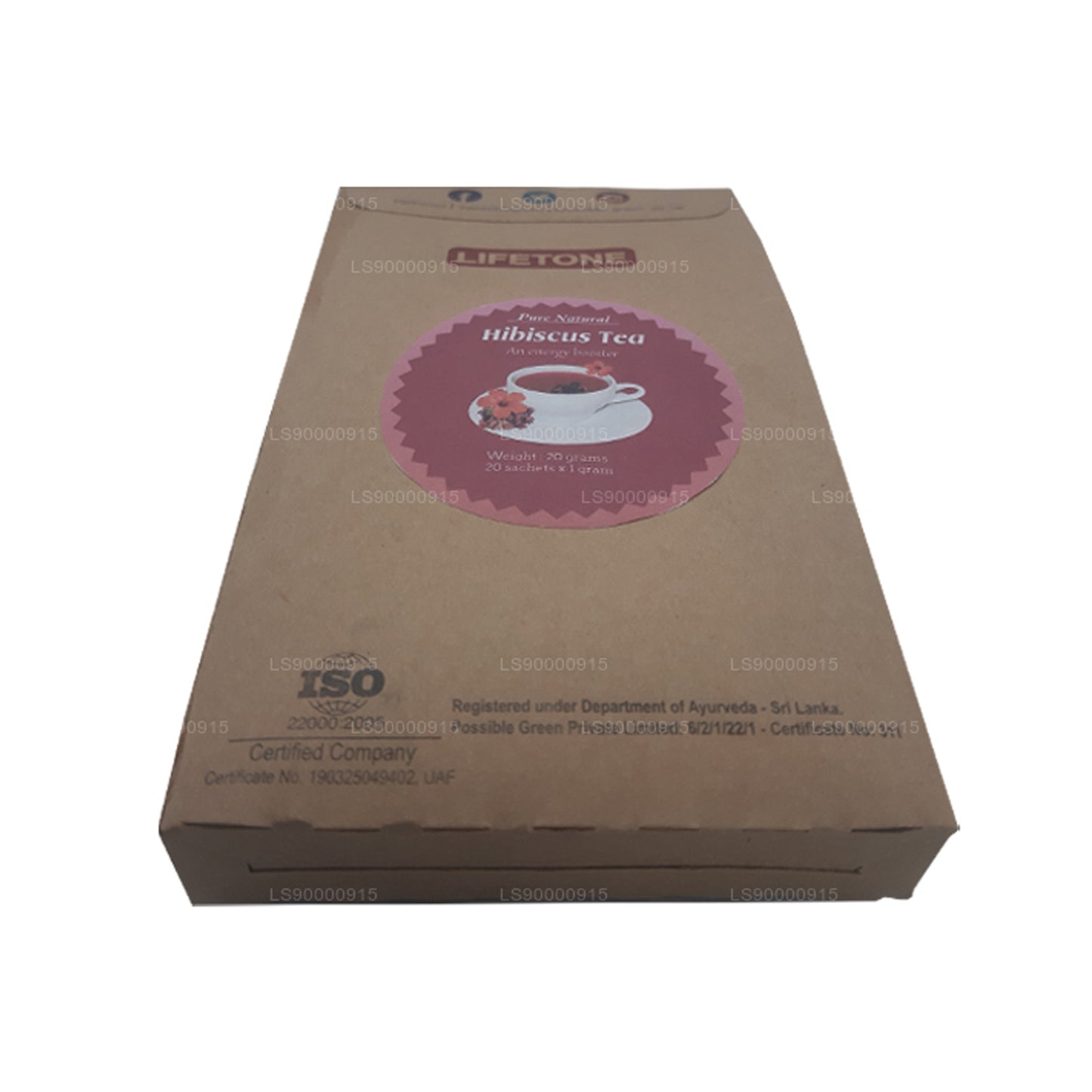 Lifetone Hibiscus Çiçek Çayı (30g)