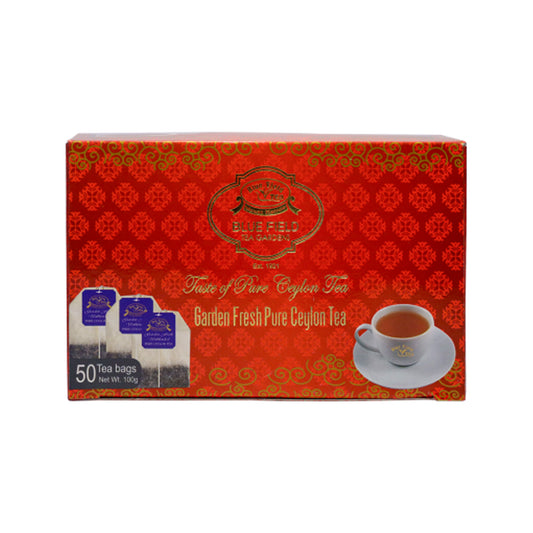 Bluefield Garden Taze Saf Seylan Çayı 100g (50 Çay Poşeti)