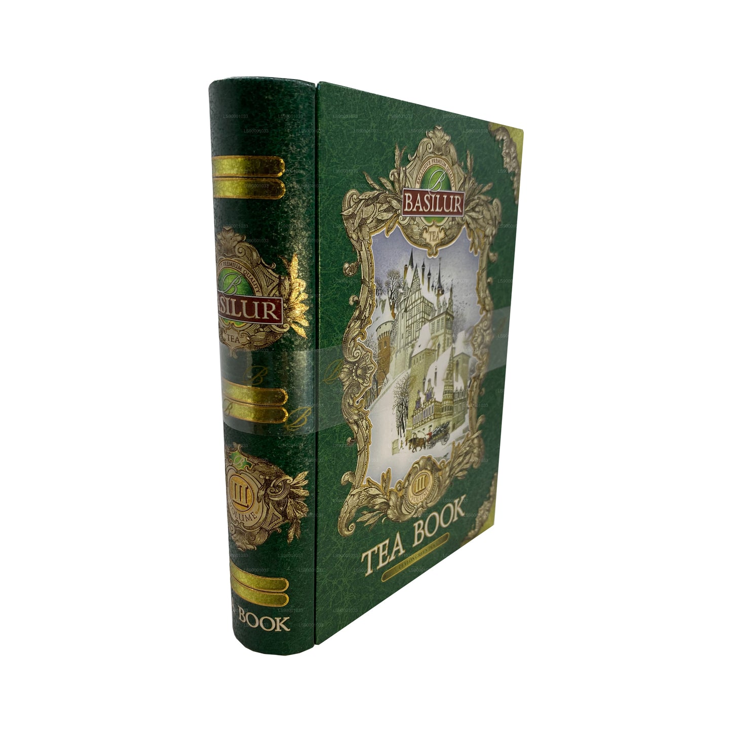 Basilur Çay Kitabı “Çay Kitabı Cilt III - Yeşil” (100g) Caddy