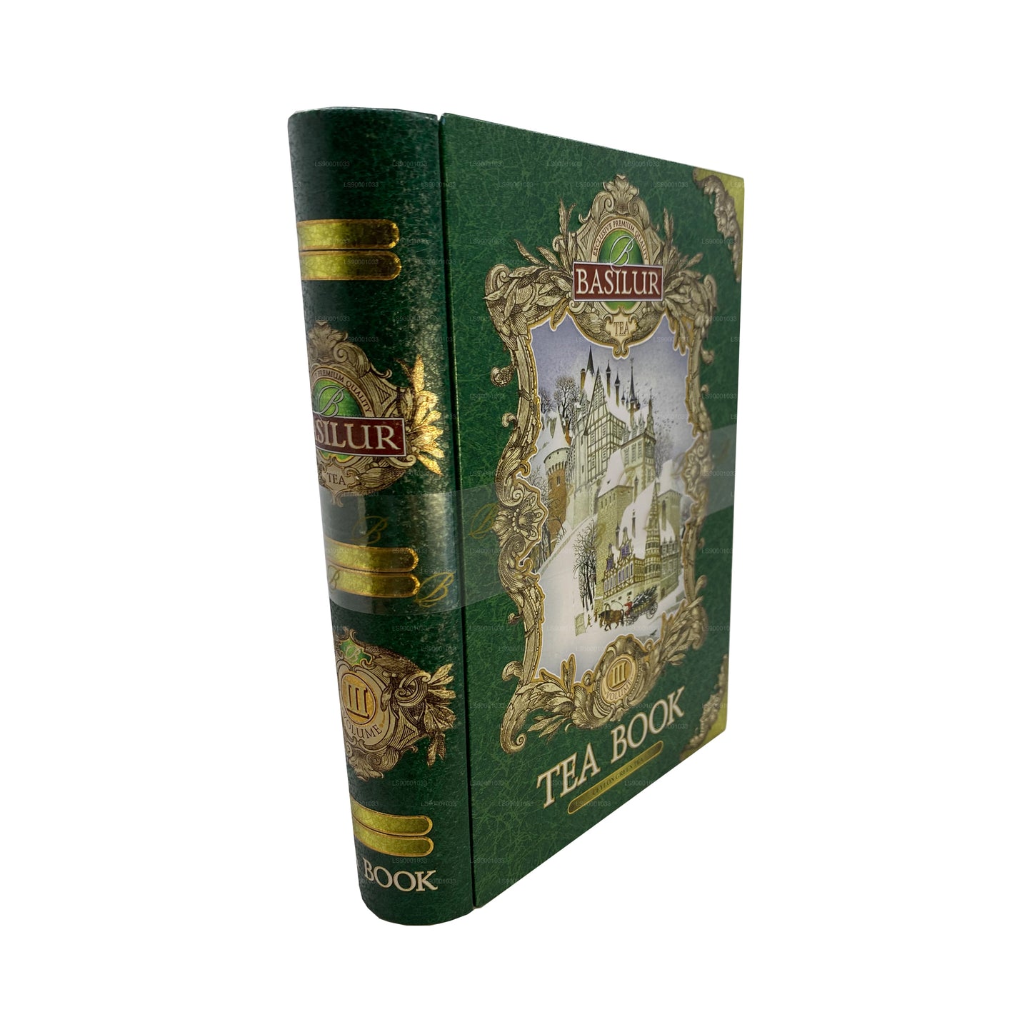 Basilur Çay Kitabı “Çay Kitabı Cilt III - Yeşil” (100g) Caddy