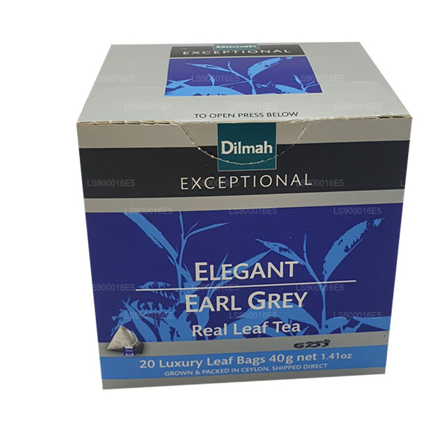 Dilmah Olağanüstü Zarif Earl Grey Gerçek Yaprak Çay (40g) 20 Çay Poşeti