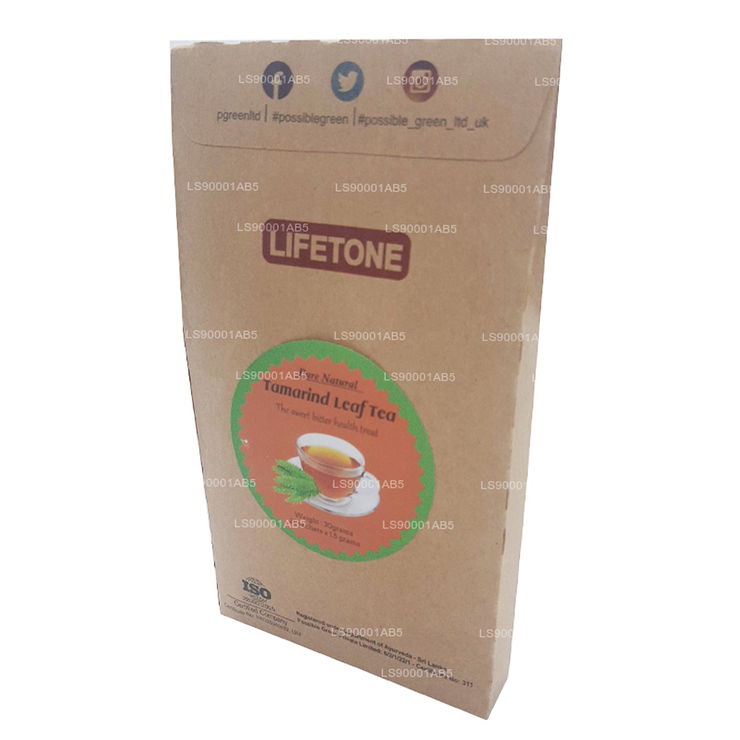 Lifetone Demirhindi Yaprağı Çayı (40g)