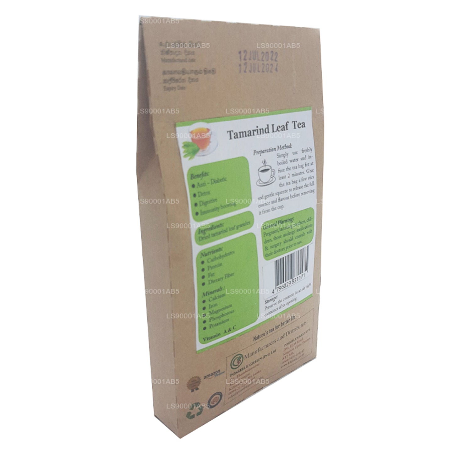Lifetone Demirhindi Yaprağı Çayı (40g)