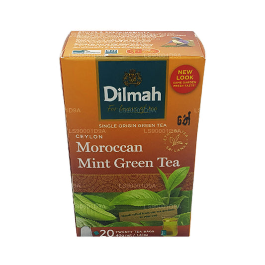 Dilmah Seylan Fas Nane Yeşil Çay (40g) 20 Çay Poşeti