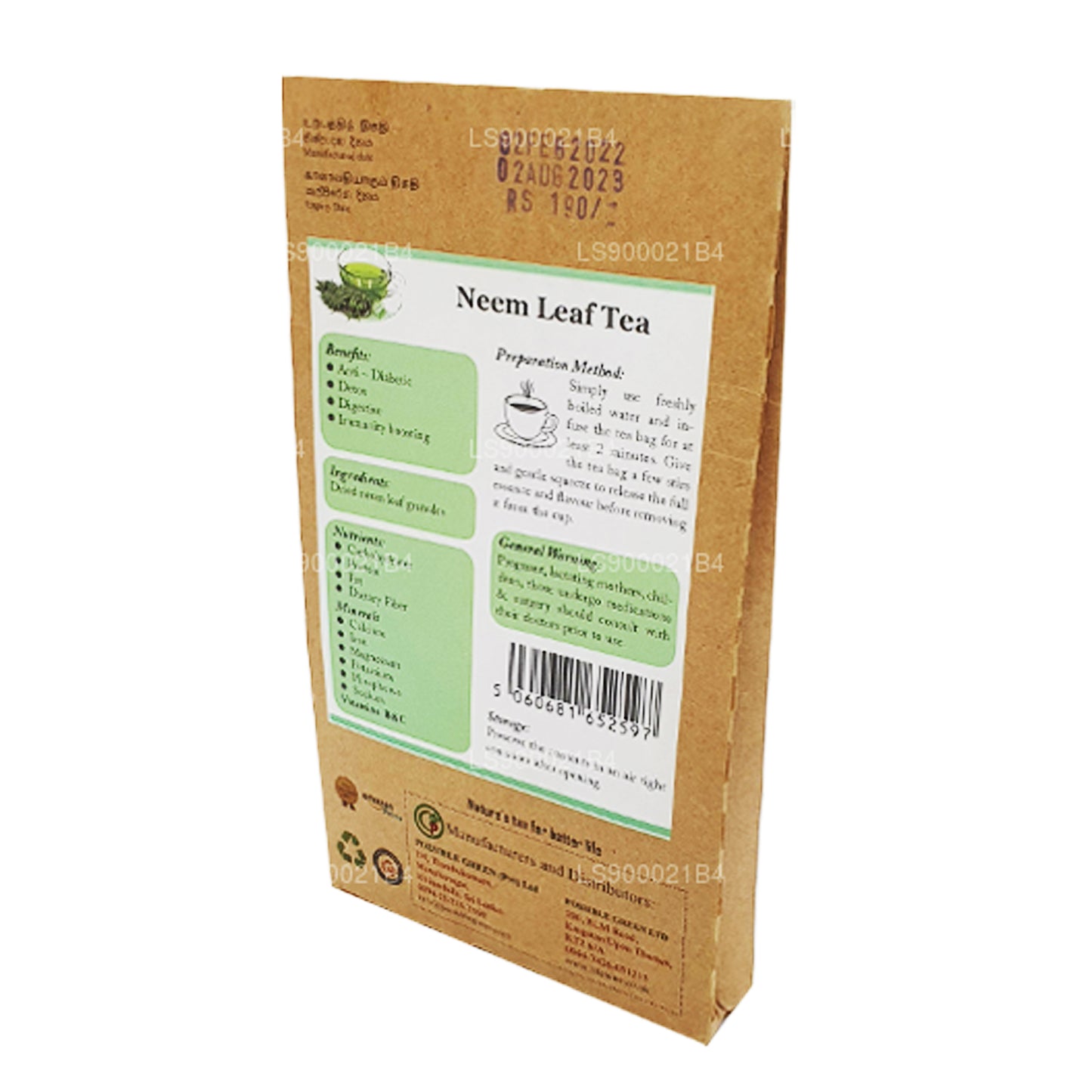 Lifetone Neem Yaprak Çayı (30g)