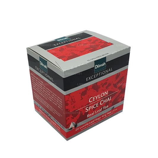 Dilmah Olağanüstü Seylan Baharat Chai (40g) 20 Çay Poşetleri