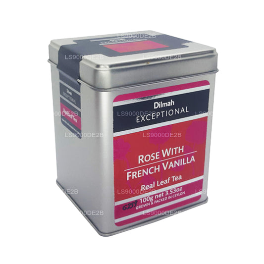 Dilmah Fransız Vanilyalı Olağanüstü Gül Gerçek Yaprak Çayı (40g) 20 Çay Poşeti