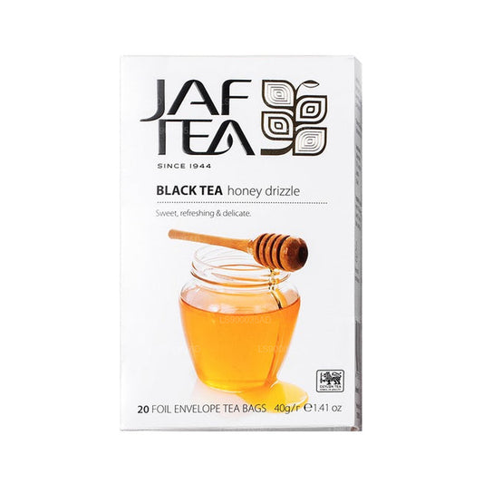 Jaf Çay Siyah Çay Bal Çiseleyen Folyo Zarflı Çay poşetleri (40g)